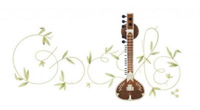 Google doodle celebrates Sitar maestro  Pundit Ravi Shankar's birthday