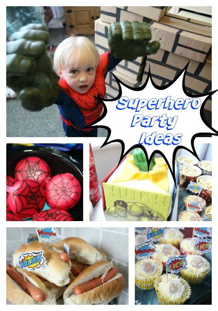 My Superhero Party Ideas