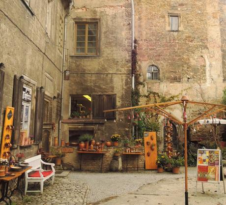Un romántico patio interior en Herzberg