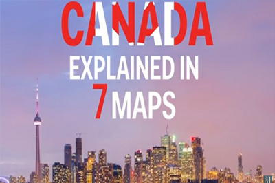 Maps‬ that show How Important Canada is