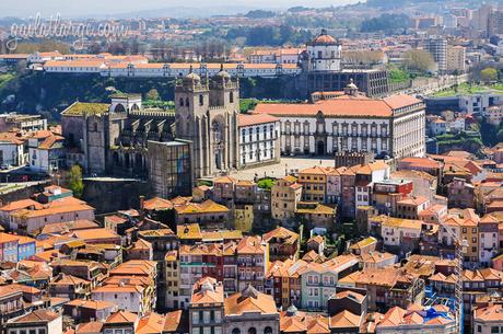 Sé do Porto, from Clérigos Tower