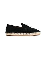 Luxury Lives In The Sun: Valentino Suede Loafer Espadrilles