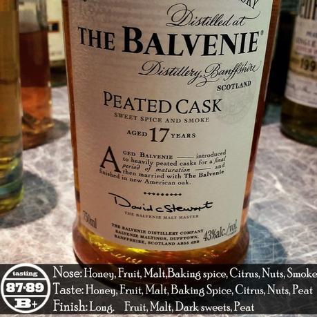 Balvenie Peated Cask 17 years Review