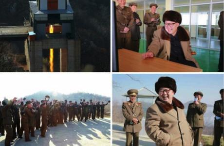 Kim Jong Un supervises the test of an ICBM engine (Photos: Rodong Sinmun/KCNA).