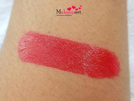 Colorbar Sheer Crème Lust Lipstick – Red Carpet // Review, Swatch, On My Lips