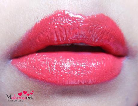 Colorbar Sheer Crème Lust Lipstick – Red Carpet // Review, Swatch, On My Lips