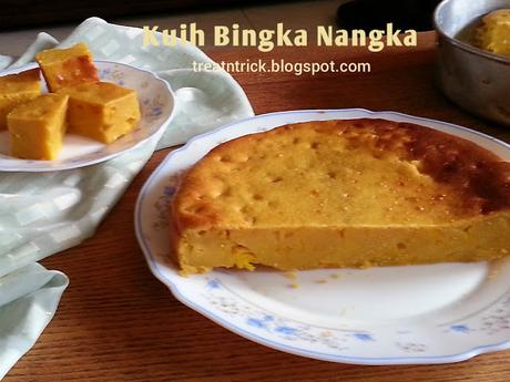 Kuih Bingka Nangka Recipe @ treatntrick.blogspot.com
