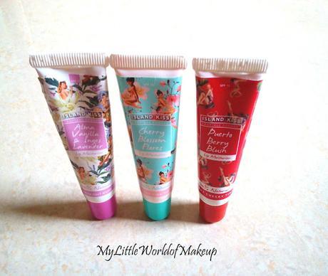 Island Kiss Organic Lip Moisturizers Review, Swatches & Price!!