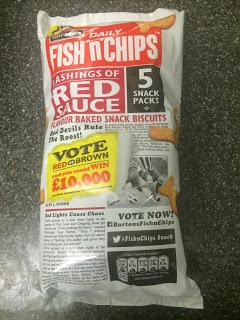 Today's Review: Fish 'N' Chips Red & Brown Sauce