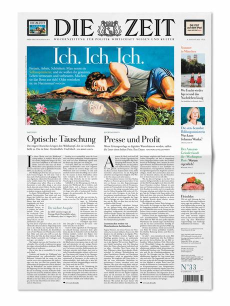 Best Print Design: Germany’s Die Zeit