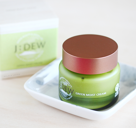 J:Dew Green Moist Cream Review, J:Dew Green Moist, Q-Depot