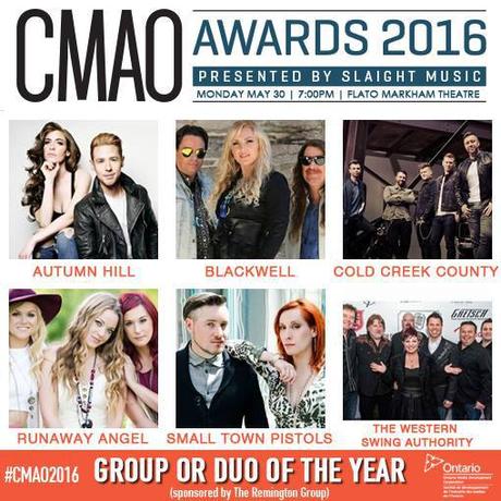 CMAO 2016 Group or Duo of the Year