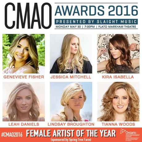 CMAO Female Artist of the Year