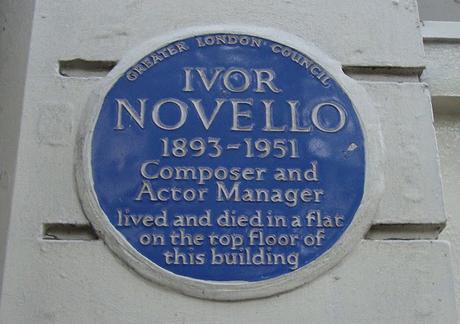 #plaque366 Music Week: Ivor Novello at Aldwych