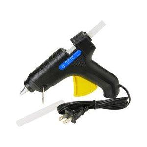Image: Parts Express Hot Melt Trigger Glue Gun - Comes with built-in stand and two glue sticks