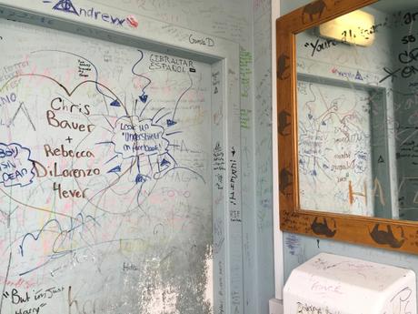 Add to Harry Potter fan scribble in the toilets at The Elephant House Cafe in Edinburgh – Can you spot yours?