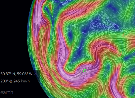 Trough US East Coast Ridge Greenland