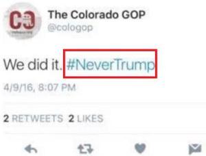 Colorado GOP tweet