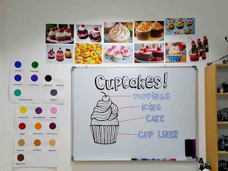 Colourful Cupcakes {Review of heART Studio Part II}
