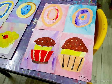 Colourful Cupcakes {Review of heART Studio Part II}