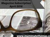 Magazine Subscription Free Gift Bargains April 2016