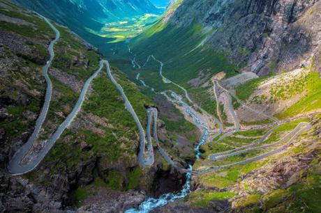 Trollstigen Mountain Road, Norway 