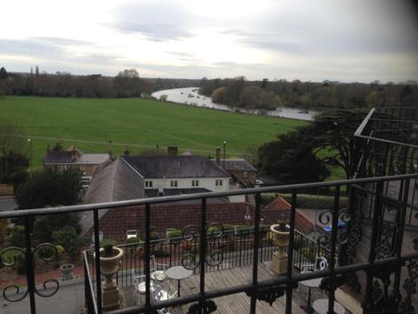 Explore your room at The Petersham Hotel, Richmond upon Thames and have tea on the balcony