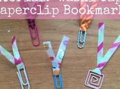 Tutorial Washi Tape Ribbon Paperclip Bookmarks