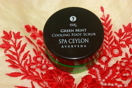 Spa Ceylon Ayurveda Green Mint Cooling Foot Scrub Review