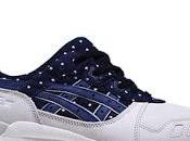 Navy Rolled ASICS Gel-Lyte Japanese Textile Indian Sneaker