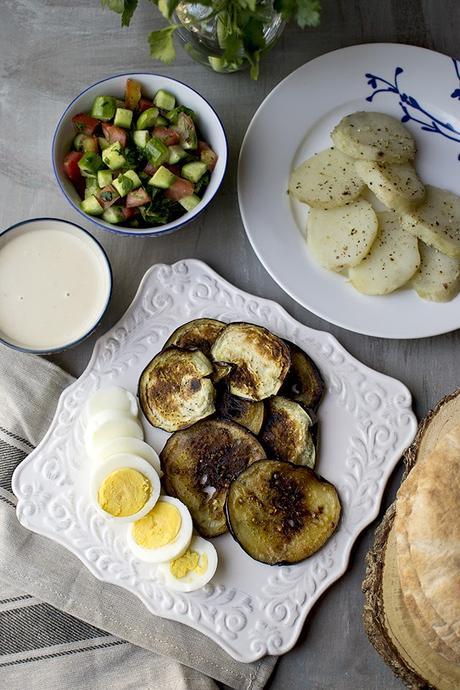 Israeli Vegetarian Sandwich