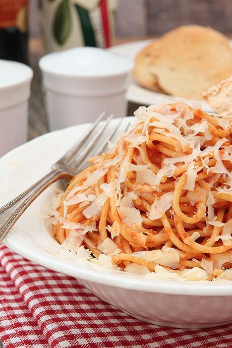 Tomato Sauce with Onion and Butter from Marcella Hazan