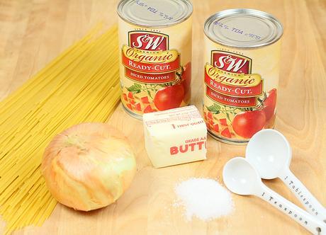 Tomato Sauce with Onion and Butter from Marcella Hazan