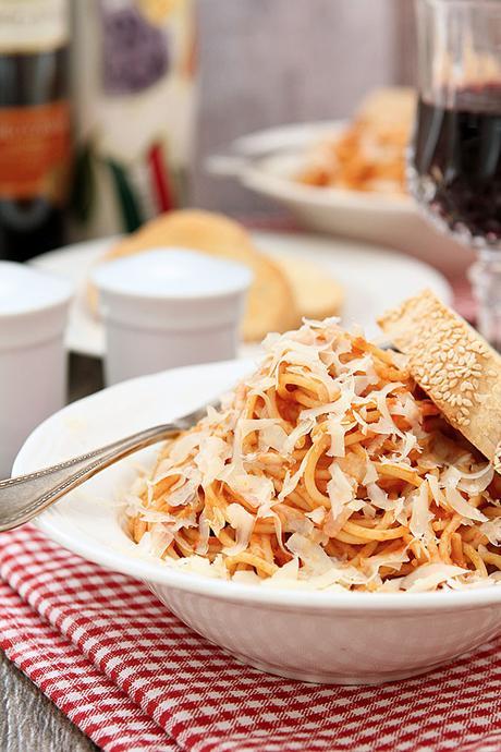 Tomato Sauce with Onion and Butter from Marcella Hazan