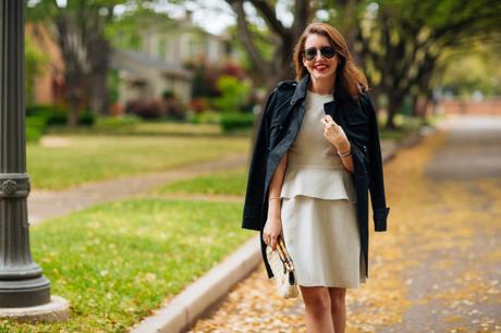 Dallas Blogger Amy Havins shares a spring outfit from the Banana Republic Classics Collection.