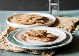 Vanilla Bean Crunch Almond Butter Bark