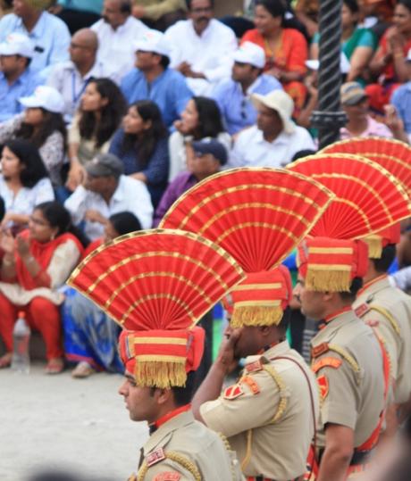 Taken at the Wagah / Attari border crossing between India and Pakistan on April 9, 2016