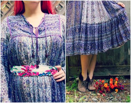 Vintage Boho Dress | www.eccentricowl.com