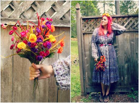 Vintage Boho Dress | www.eccentricowl.com