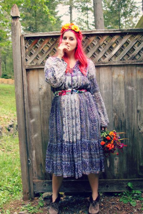 Vintage Boho Dress | www.eccentricowl.com