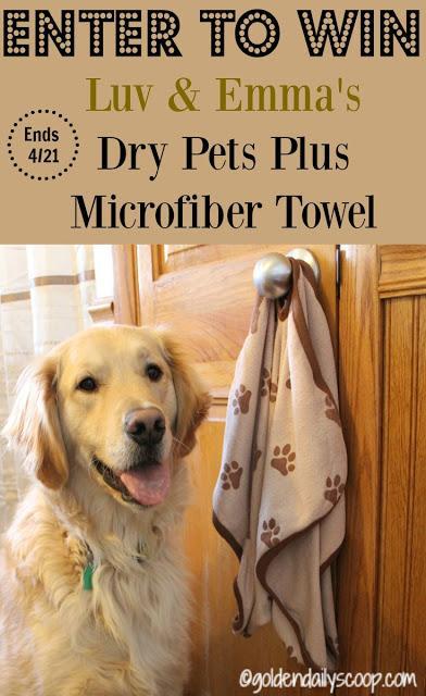 luv and emma's dry pets plus towel giveaway