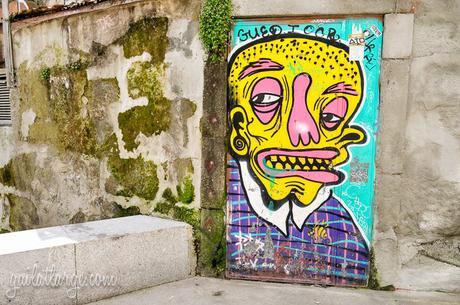 Porto street art in Largo Ramadinha