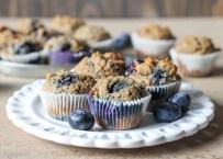 Paleo Banana Blueberry Muffins