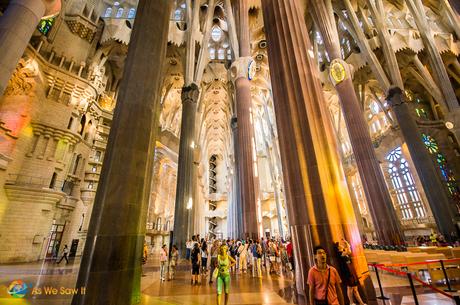 Sagrada Familia interior