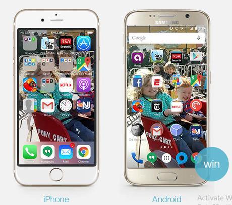 iPhone vs Android Phone 2016