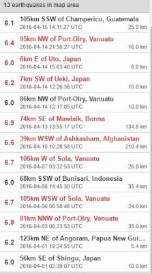 Powerful series of quakes in Japan cause landslide, kills 11