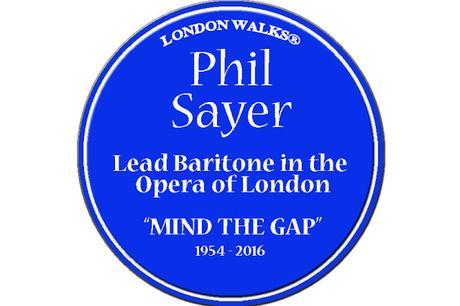 David Tucker Pays Tribute to Phil Sayer #MindTheGap