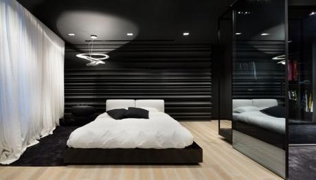 Stylish Black Apartment By Lera Katasonova | Apartment Interior