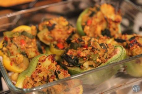 Vegan Stuffed Peppers with Buckwheat, Rice and Veggies Vegan Stuffed Peppers with Buckwheat, Rice and Veggies