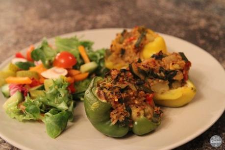 Vegan Stuffed Peppers with Buckwheat, Rice and Veggies Vegan Stuffed Peppers with Buckwheat, Rice and Veggies